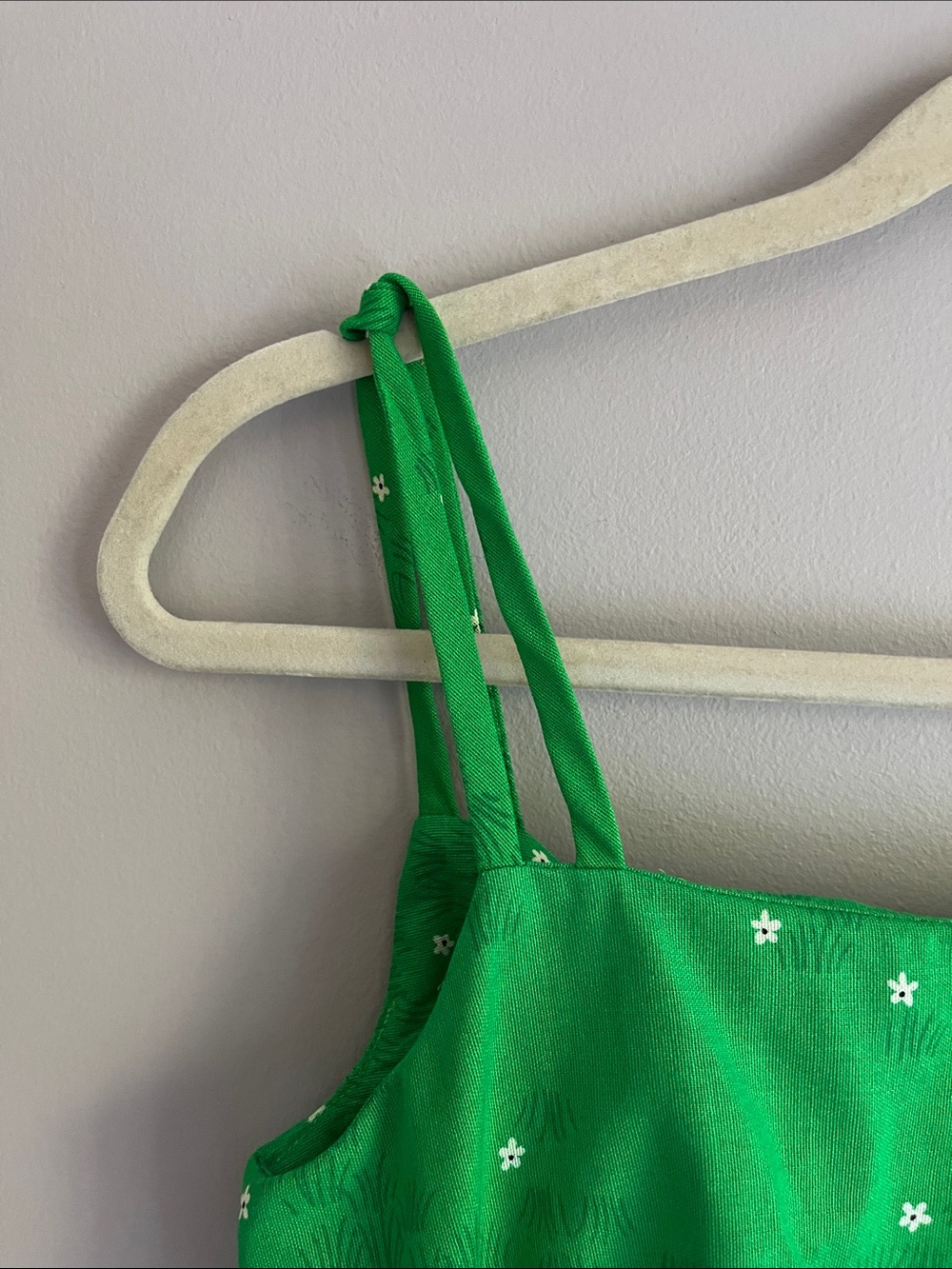 Malia Honolulu vintage Kelly green/white zebra motifs sundress size 10-runs smal - Picture 4 of 15